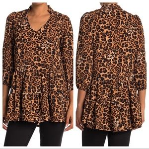 Animal Shirt Dress